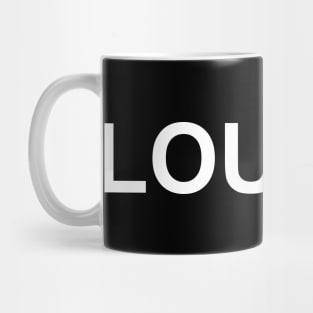 The Louvre is Parallel Mug